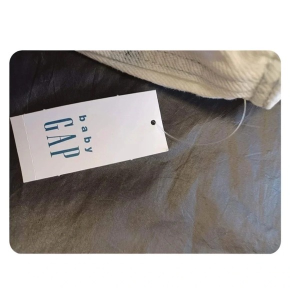 Gap Blue Tie Dye Overall  Dress Size 4 - Picture 4 of 9